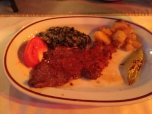 belly dance main dish