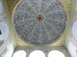 istanbul harem apartment of the queen mother dome