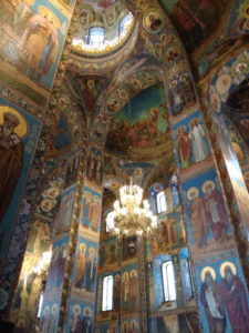 church of the savior on spilled blood interior