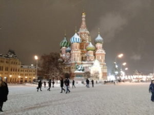 red square saint basilis cathedral
