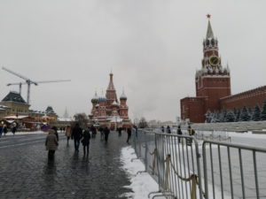 red square spasskaya tower