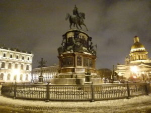 st.petersburg monument to nicholas I