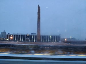 st.petersburg victory square near