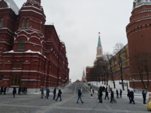 red square corner arsenal tower