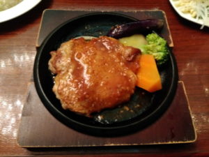 aton palace hotel dinner main dish