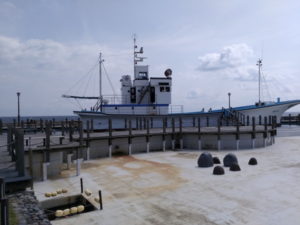 road station chikura fishing boat