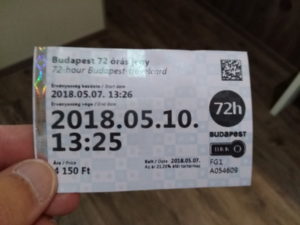 budapest 72 hour travelcard