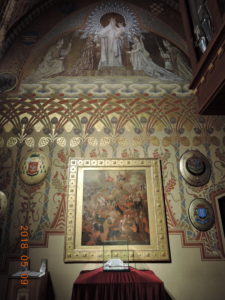 buda castle hill matthias church floor of the hall of the knight of malta