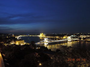 buda castle hill night view north 2012
