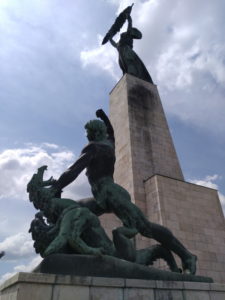 budapest liberty statue near