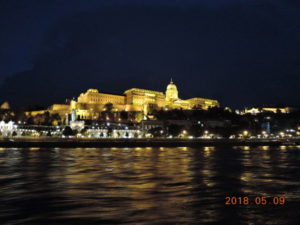 budapest night cruise buda castle