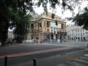 budapest state opera house exterior