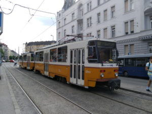 budapest tram toute 61