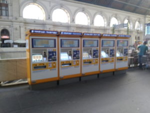 budapest keleti railway station e-ticket machines
