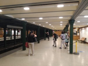 budapest metro line1 platform