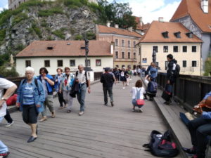 cesky krumlov barger's bridge