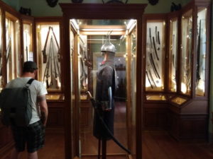 cesky krumlov casltle museum armoury