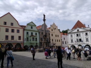cesky krumlov svornosti square