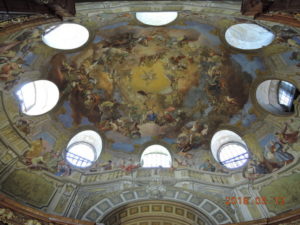 vienna austrian national library ceiling