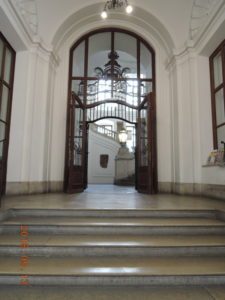vienna austrian national library entrance