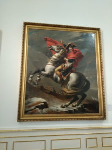 vienna belvedere museum david napoleon crossing the alpls