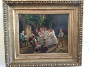 vienna belvedere museum waldmuller on corpus christi morning