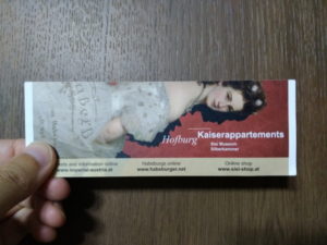 vienna sisi ticket front