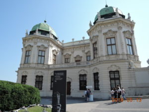 vienna upper belvedere exterior side