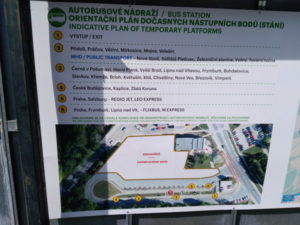 cesky krumlov bus station map