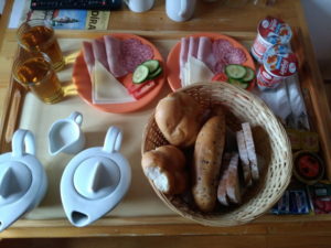 cesky krumlov hotel garni mysi dira breakfast