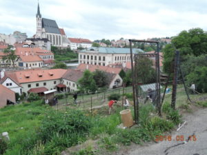 cesky krumlov nad schody