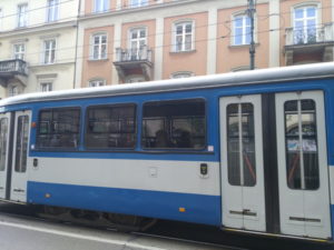 krakow tram route 10