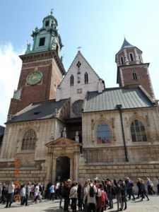 krakow wawel cathedral exterior west