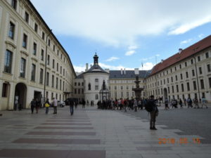 prague castle 2nd courtyard