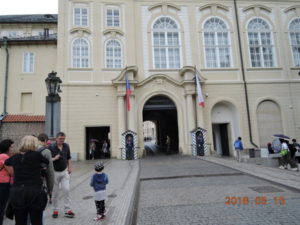 prague castle north entrance
