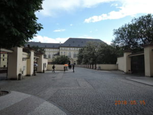 prague castle the picture gallery far
