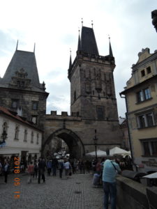 prague lesser town bridge tower