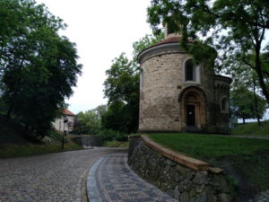 prague vysehrad rotunda of st.martin