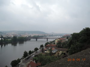 prague vysehrad view from southwest northwest far