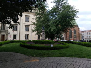 krakow old town all saints square
