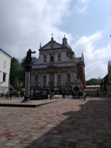 krakow old town maria magdalena square