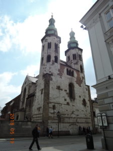 krakow old town st.andrew's church 20180519
