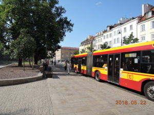 warsaw bus stop pl.zamkowy