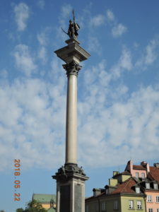 warsaw castle square sigismund's column