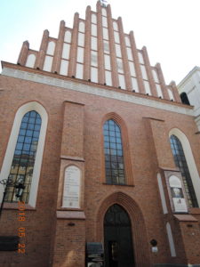 warsaw cathedral basilica of the p.w.martyrdom of st.john the beptist front