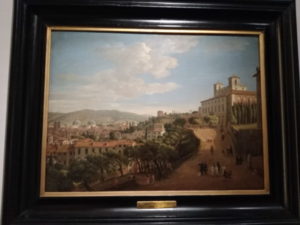 warsaw national museum view of rome from villa medici
