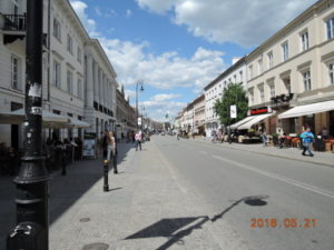 warsaw nowy swiat street