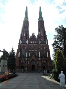 warsaw st.florian's cathedral exterior