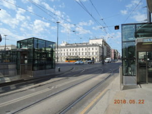 warsaw tram metro ratusz arsenal
