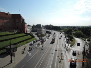 warsaw tram stare miasto far